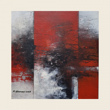 Gemälde 5 25x25 cm
